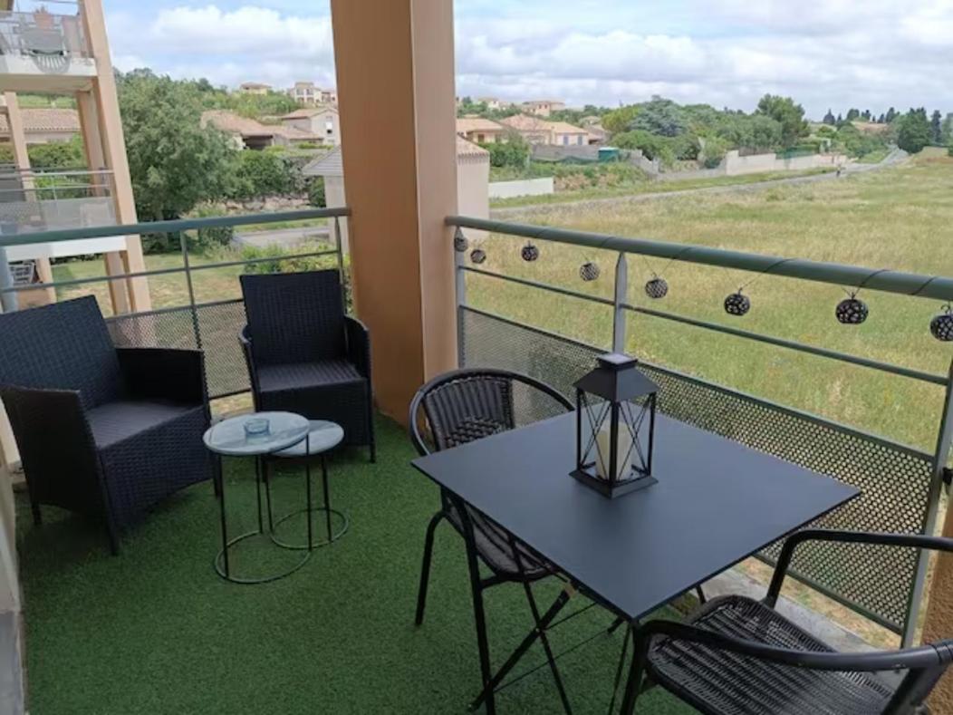 Le Cocon De Marie,Piscine, Balcon, Parking Gratuit, Baignoire Apartment การ์กาซอน ภายนอก รูปภาพ